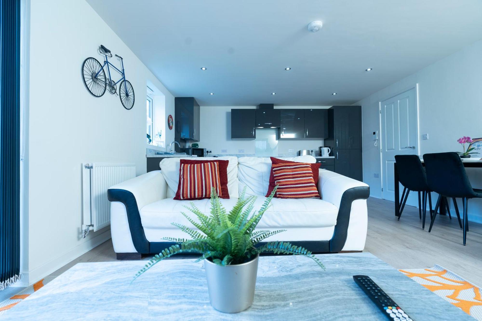 Luxury Ground Floor 2 Bedroom Apartment Free Wifi & Parking Sheffield Ngoại thất bức ảnh