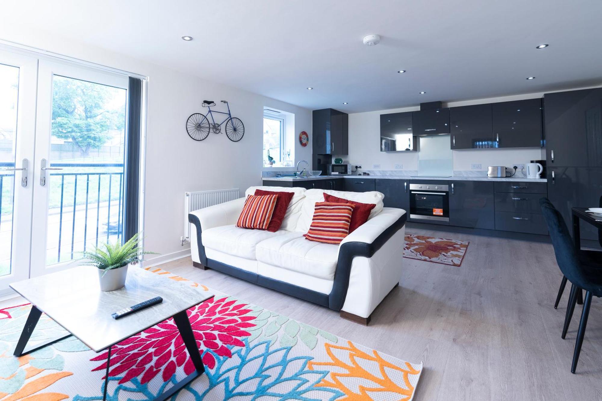 Luxury Ground Floor 2 Bedroom Apartment Free Wifi & Parking Sheffield Ngoại thất bức ảnh